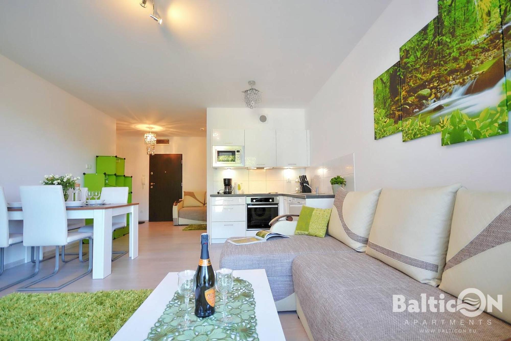 Apartamenty Balticon Polanki - Sauna, Fitness Inclusive - Basen Latem, Pool Im Sommer Kolobrzeg Oda fotoğraf