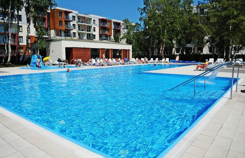Apartamenty Balticon Polanki - Sauna, Fitness Inclusive - Basen Latem, Pool Im Sommer Kolobrzeg Dış mekan fotoğraf